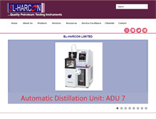Tablet Screenshot of elharcon.com